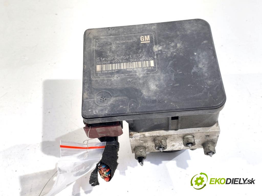 OPEL ZAFIRA B nadwozie wielkoprzestrzenne (MPV) 2006 88 kW 1.9 CDTI (M75) 1910 Pumpa ABS 13234911 (Pumpa ABS)