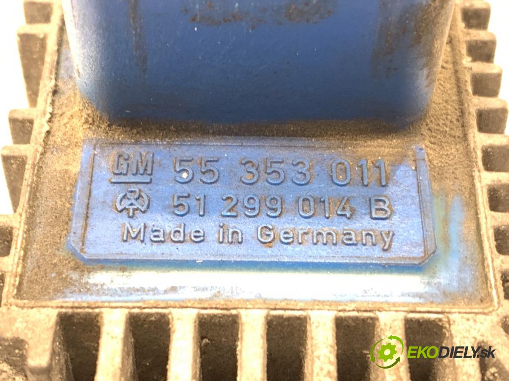 OPEL ZAFIRA B nadwozie wielkoprzestrzenne (MPV) 2006 88 kW 1.9 CDTI (M75) 1910 relé sviečok žhavenia 55353011 (Relé)