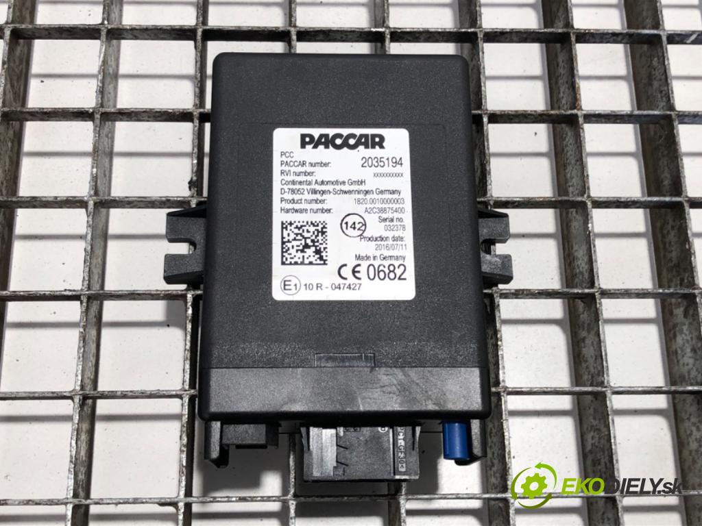 DAF XF Ciągnik siodłowy 2016 340 kW FT 460 340 kW [462 KM] olej napędowy 2012 - 2022 12900 Modul Riadiaca jednotka 2035194 (Riadiaca jednotka ostatné)