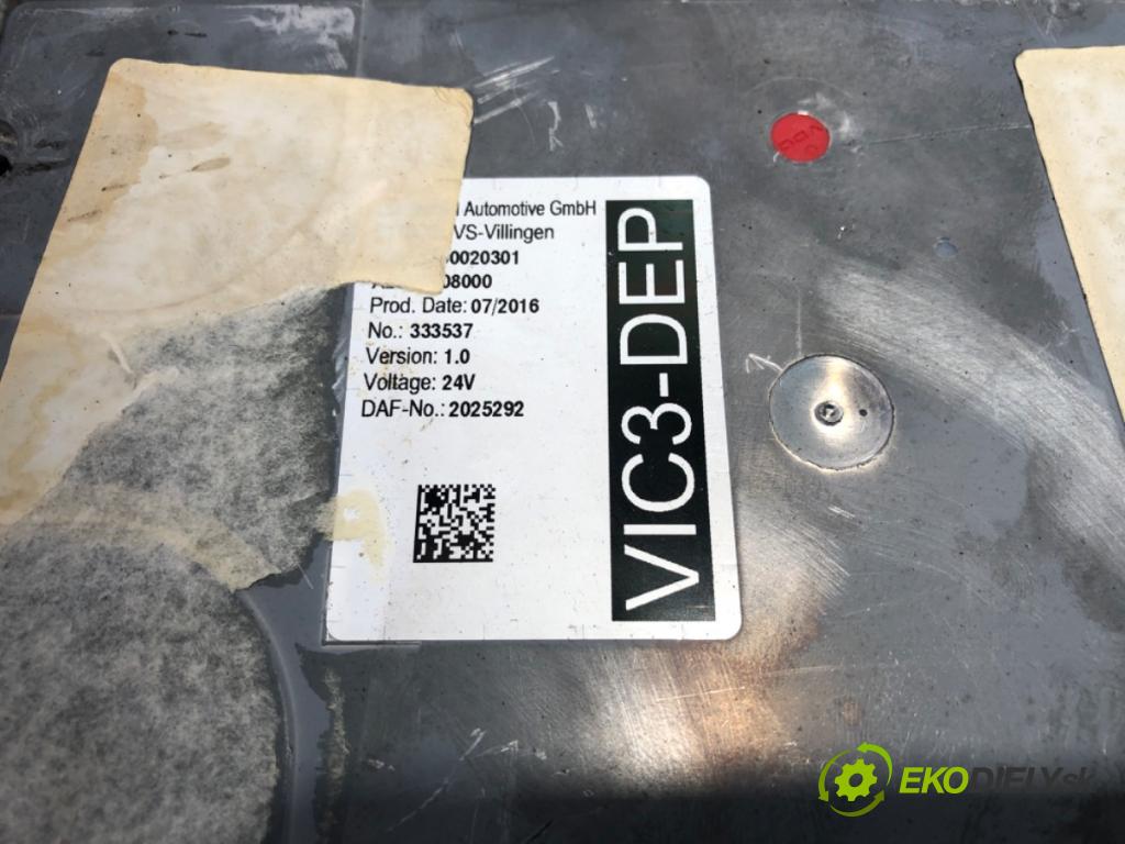 DAF XF Ciągnik siodłowy 2016 340 kW FT 460 340 kW [462 KM] olej napędowy 2012 - 2022 12900 riadiaca jednotka Motor 2025292 (Riadiaca jednotka)