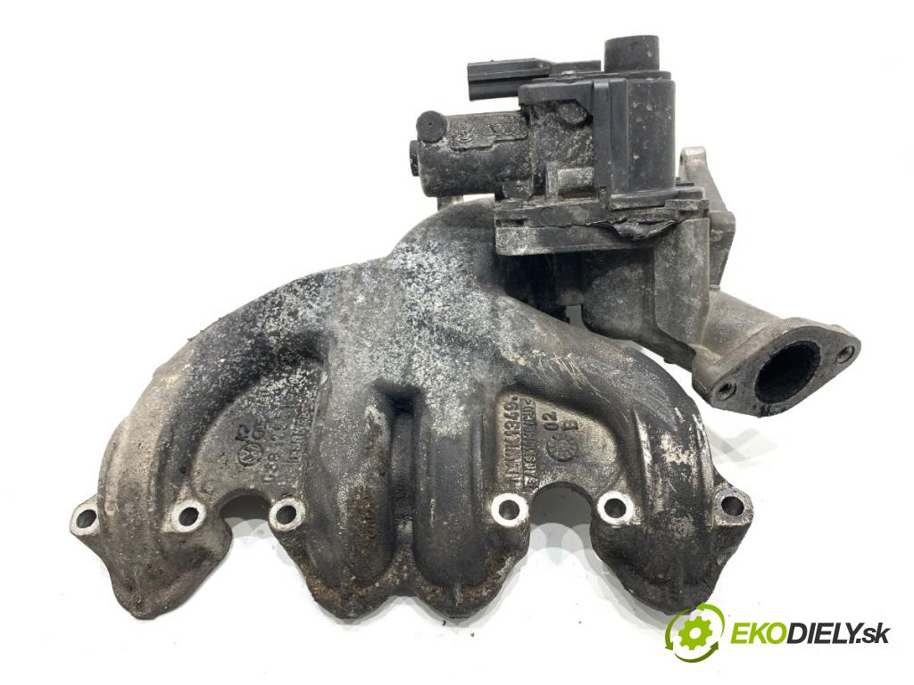 VW GOLF V liftback 2007 77 kW 1.9 TDI 1896 potrubí sání 03G129713K 03G129637A (Sací potrubí)