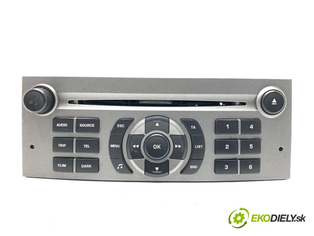 CITROEN C5 II liftback 2006 80 kW 1.6 HDi (RC8HZB) 1560 RADIO  (Audio zariadenie)