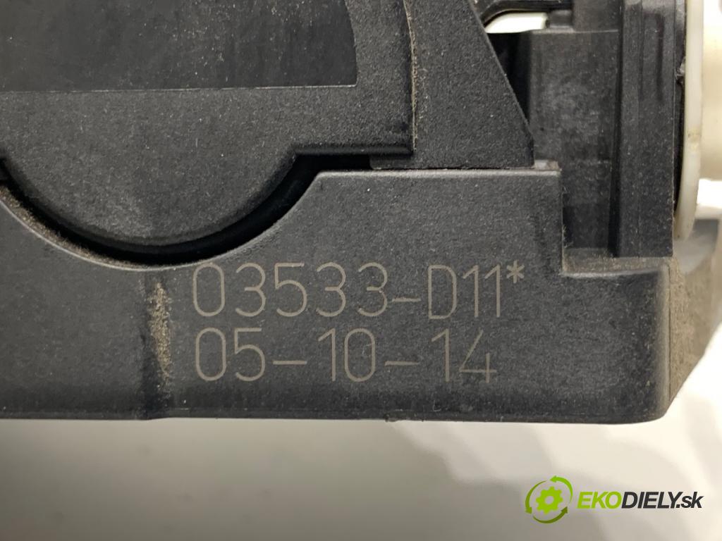 CITROEN C5 II liftback 2006 80 kW 1.6 HDi (RC8HZB) 1560 Potenciometer plynu F00C3E2429 (Potenciometer plynového pedálu)