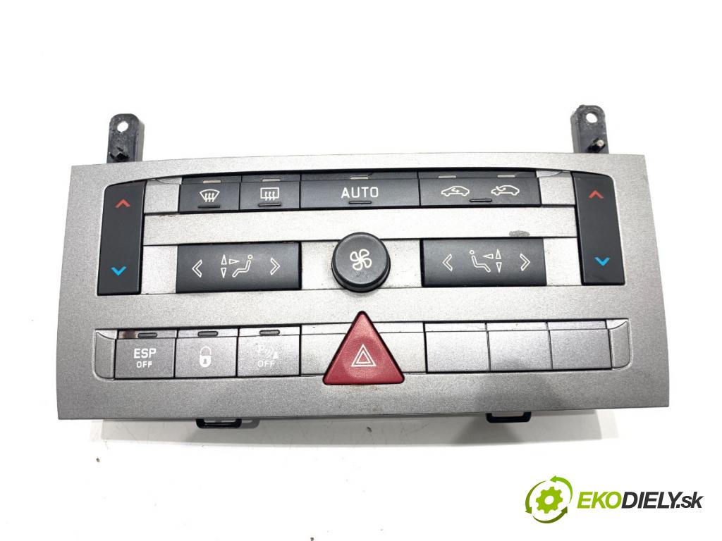 CITROEN C5 II liftback 2006 80 kW 1.6 HDi (RC8HZB) 1560 Panel ovládania kúrenia 96573328YW (Prepínacie páčky pod volantom)