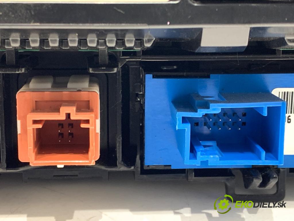 CITROEN C5 II liftback 2006 80 kW 1.6 HDi (RC8HZB) 1560 Panel ovládania kúrenia 96573328YW (Prepínacie páčky pod volantom)