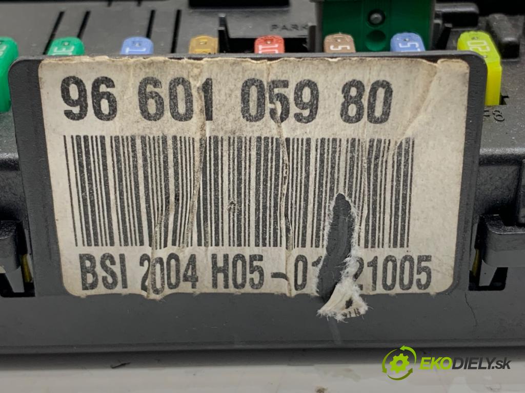 CITROEN C5 II liftback 2006 80 kW 1.6 HDi (RC8HZB) 1560 Modul BSI 9660105980 (Poistková skrinka)