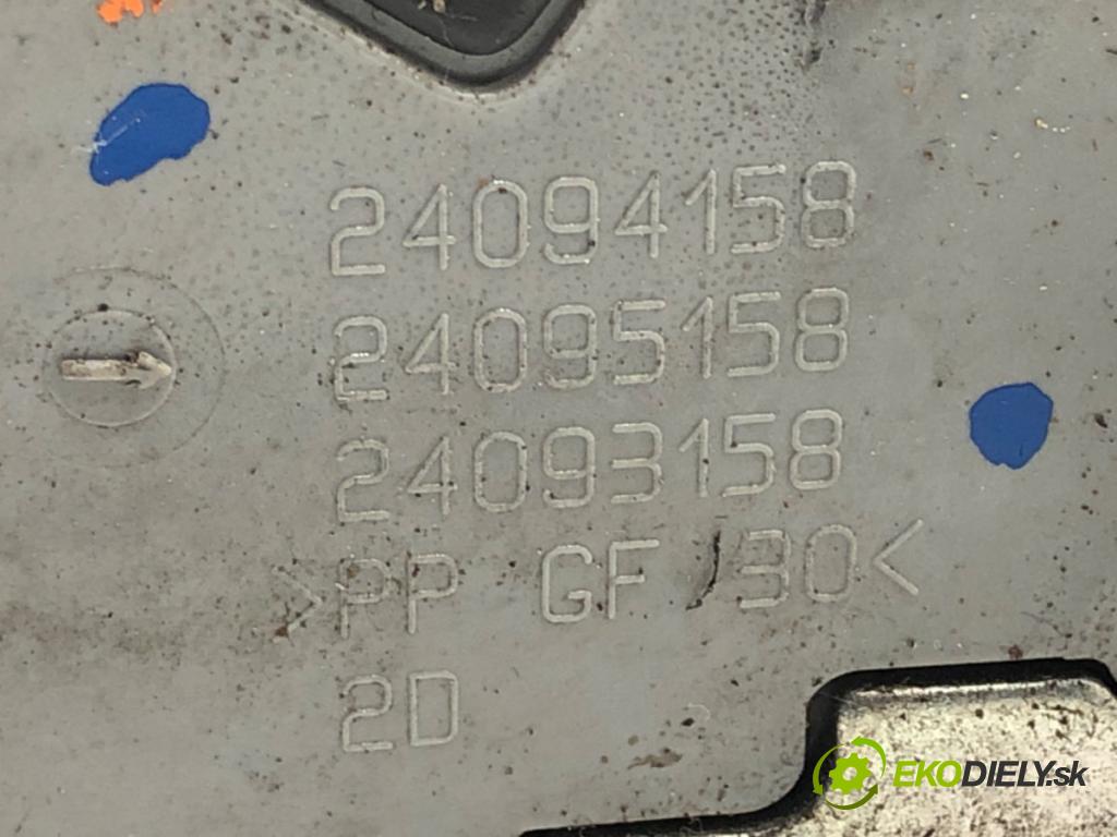 CITROEN C4 PICASSO I nadwozie wielkoprzestrzenne (MPV) 2007 103 kW 2.0 i 16V 1997 zámok Dvere pravy zad 24095158