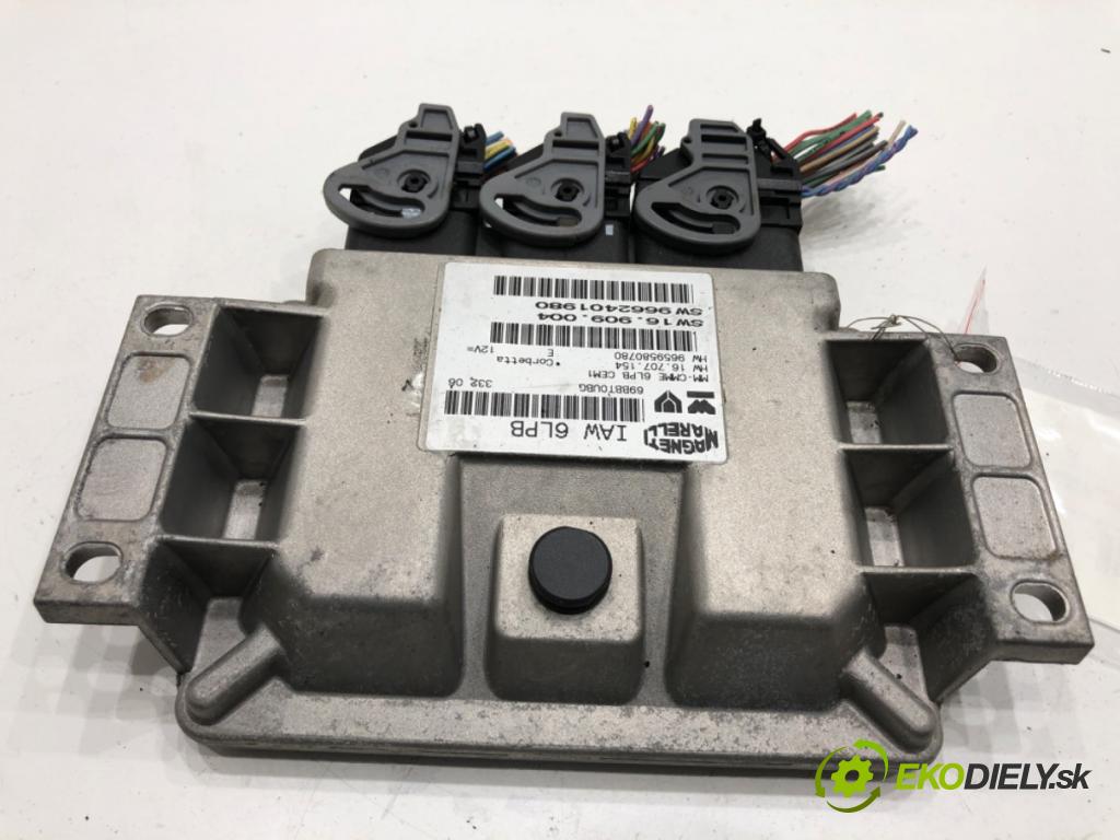 CITROEN C4 PICASSO I nadwozie wielkoprzestrzenne (MPV) 2007 103 kW 2.0 i 16V 1997 riadiaca jednotka Motor 9662401980 (Riadiaca jednotka)