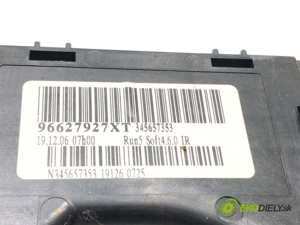 CITROEN C4 PICASSO I nadwozie wielkoprzestrzenne (MPV) 2007 103 kW 2.0 i 16V 1997 Prepínač kombinovaný 96627927XT (Prepínacie páčky pod volantom)
