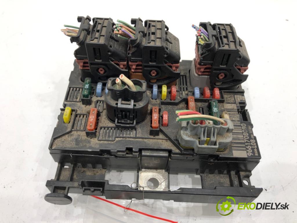 CITROEN C4 PICASSO I nadwozie wielkoprzestrzenne (MPV) 2007 103 kW 2.0 i 16V 1997 Modul BSM 9661708080 (Riadiaca jednotka ostatné)