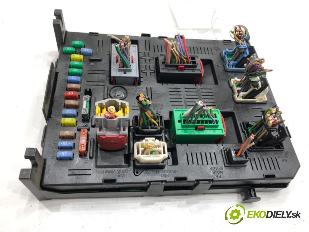 CITROEN C4 PICASSO I nadwozie wielkoprzestrzenne (MPV) 2007 103 kW 2.0 i 16V 1997 modul BSI 9663510180 (Pojistková skříňka)