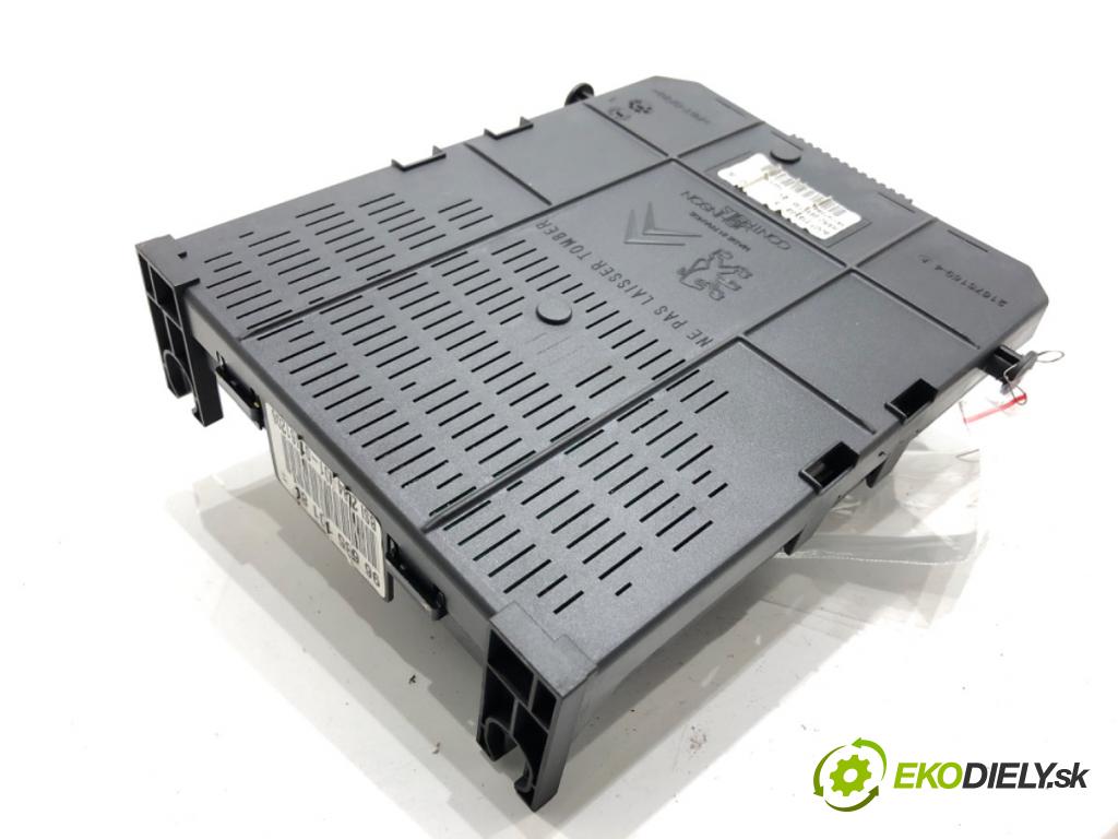 CITROEN C4 PICASSO I nadwozie wielkoprzestrzenne (MPV) 2007 103 kW 2.0 i 16V 1997 modul BSI 9663510180 (Pojistková skříňka)