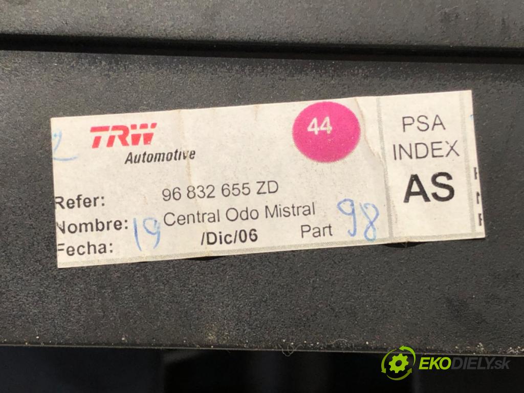 CITROEN C4 PICASSO I nadwozie wielkoprzestrzenne (MPV) 2007 103 kW 2.0 i 16V 1997 Mriežky kúrenia predný 96832655ZD