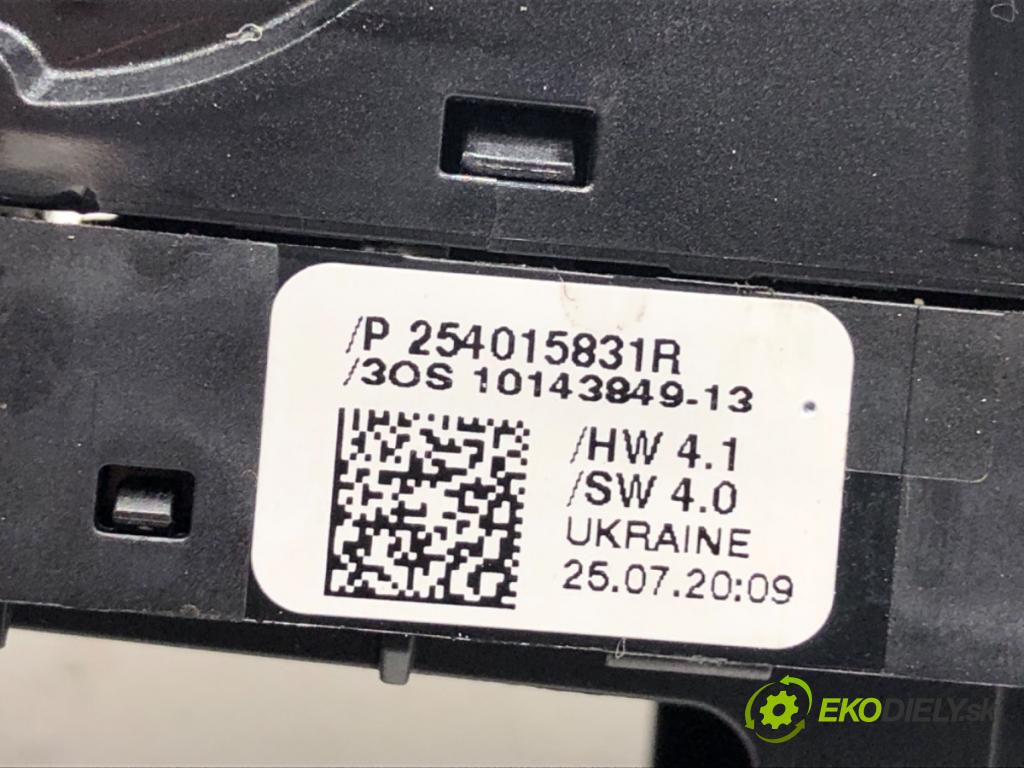 RENAULT CLIO V liftback 2020 74 kW 1.0 TCe 100 (B7MT) 999 Prepínač okien 254015831R (Prepínacie páčky pod volantom)