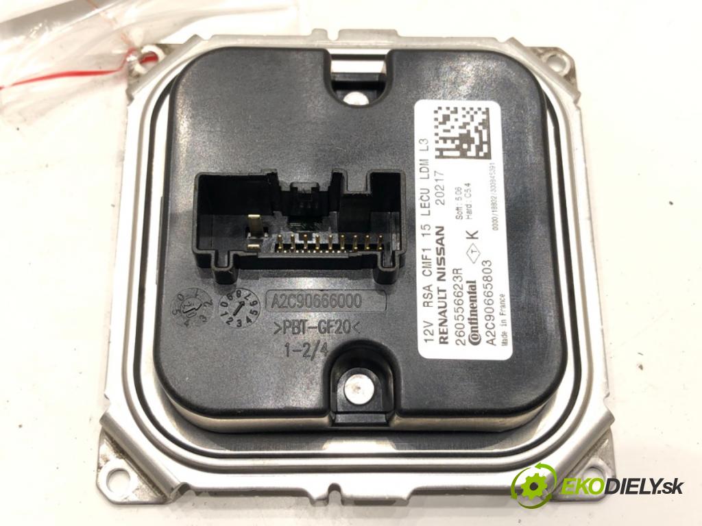RENAULT CLIO V liftback 2020 74 kW 1.0 TCe 100 (B7MT) 999 Menič XENON 260556623R (Riadiaca jednotka xenónu)
