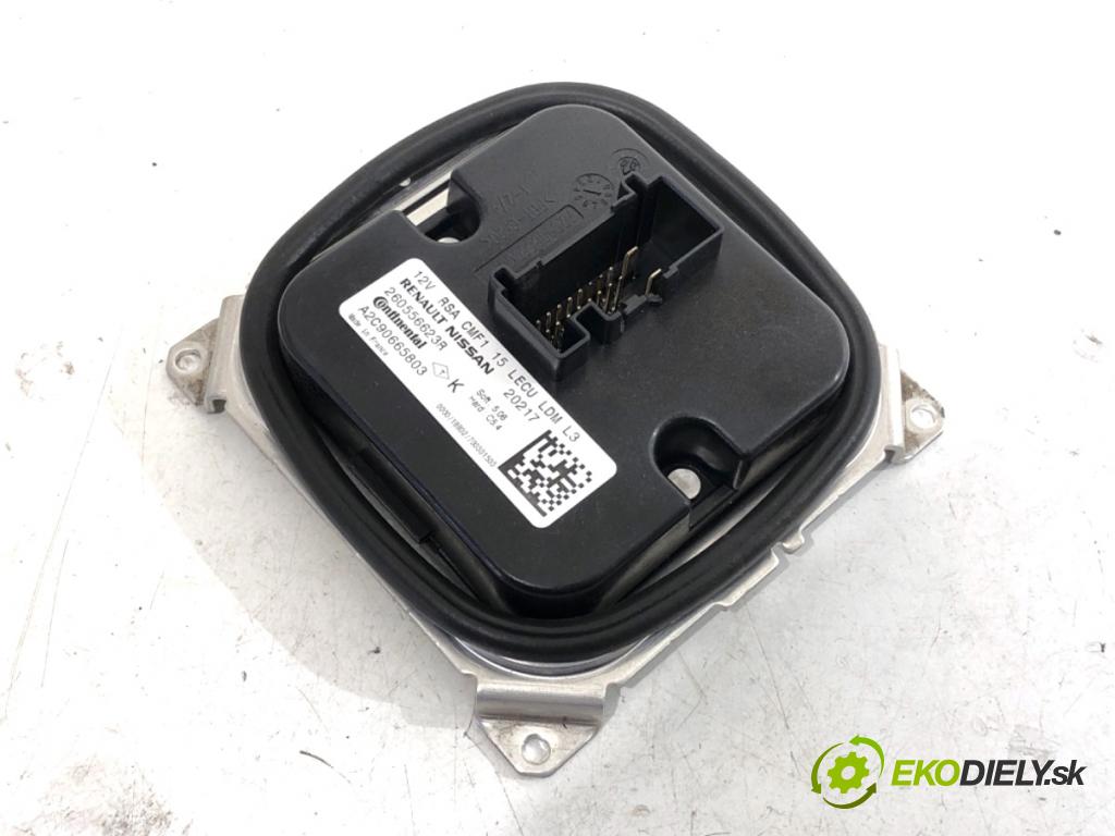 RENAULT CLIO V liftback 2020 74 kW 1.0 TCe 100 (B7MT) 999 Menič XENON 260556623R (Riadiaca jednotka xenónu)