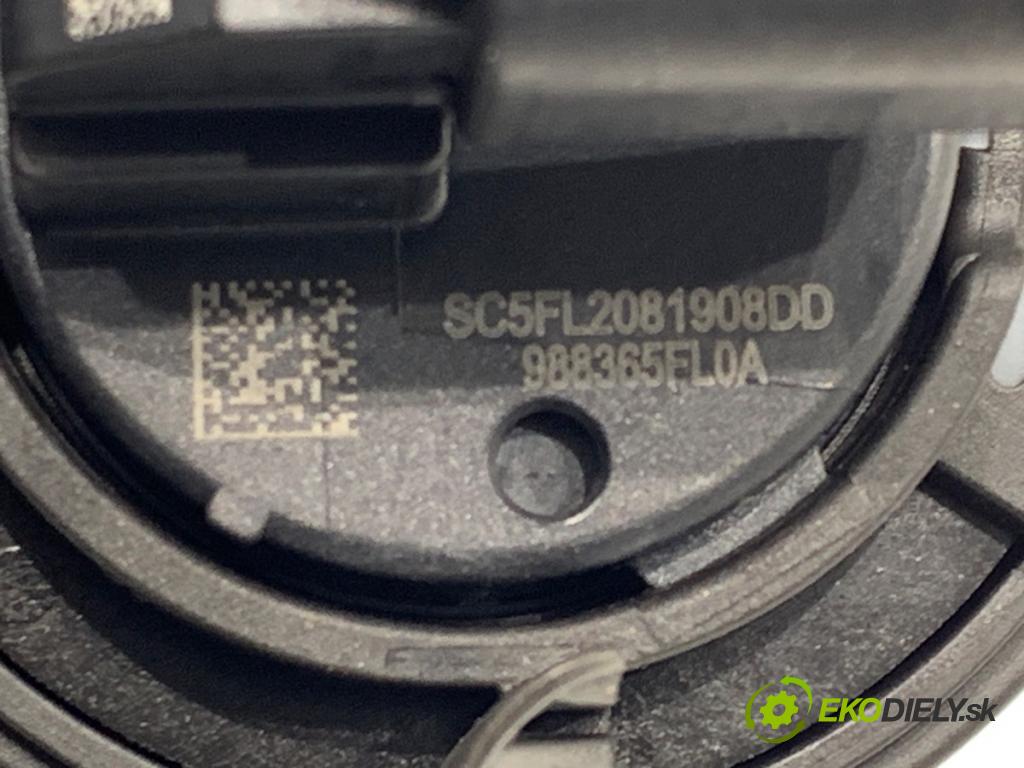 RENAULT CLIO V liftback 2020 74 kW 1.0 TCe 100 (B7MT) 999 Snímač nárazu 988365FL0A (Snímač nárazu)