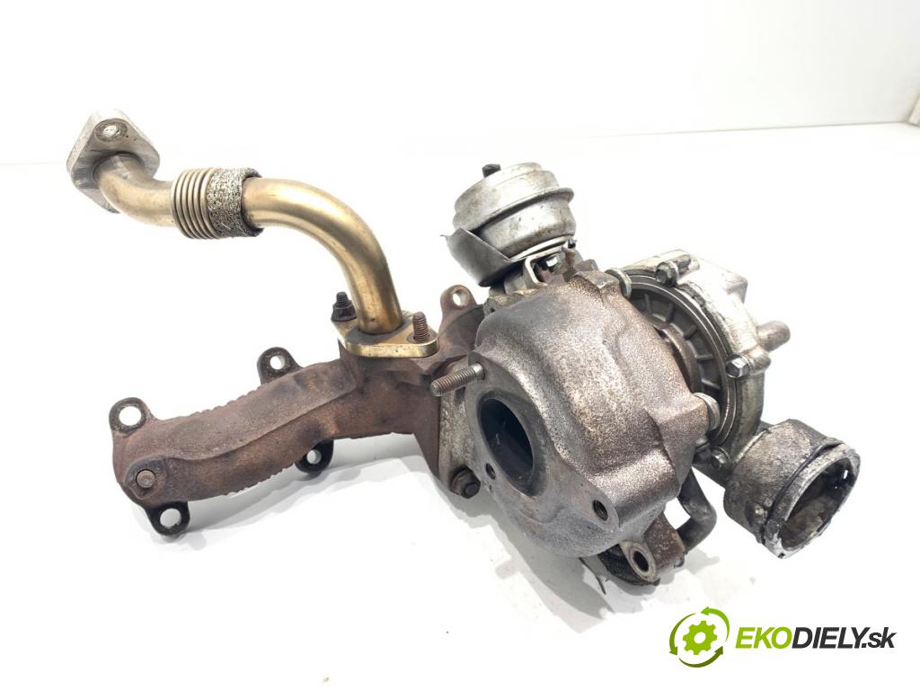 AUDI A4 B6 sedan 2004 96 kW 1.9 TDI 1896 turbo 038145702G (Kompletní turbodmychadlo)