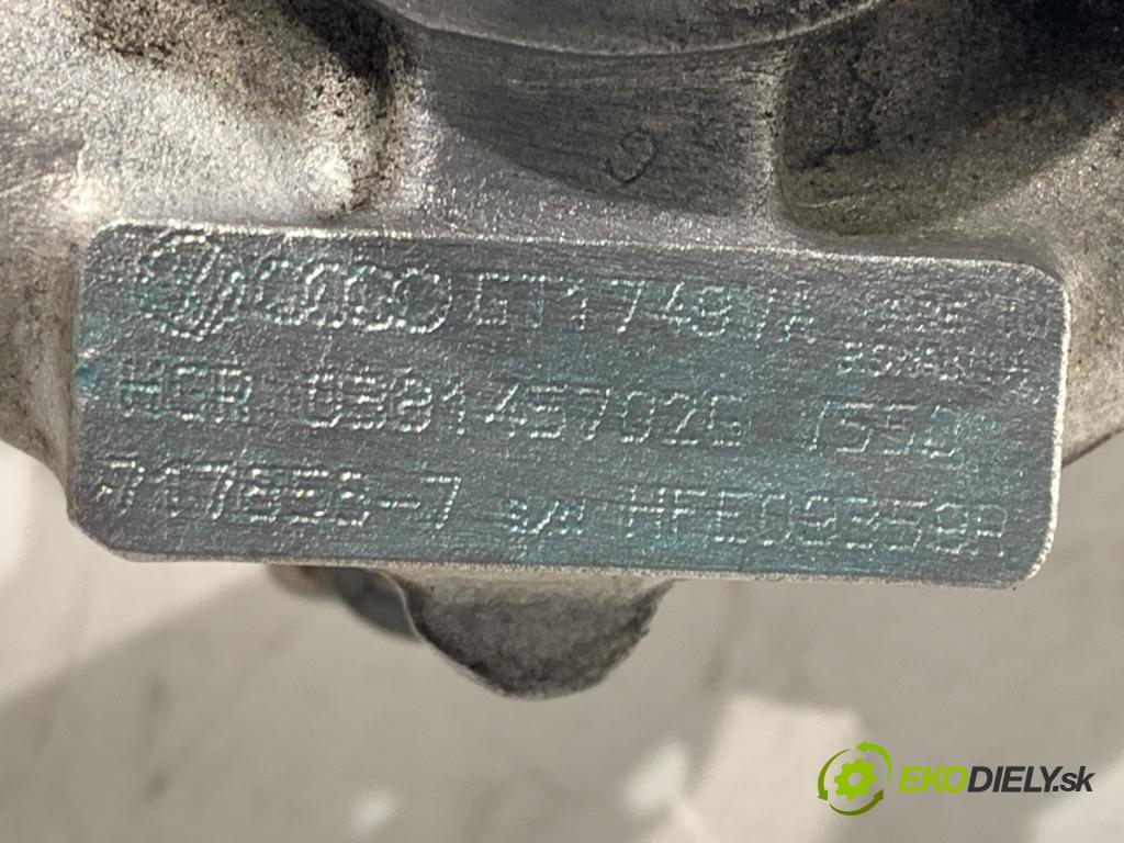 AUDI A4 B6 sedan 2004 96 kW 1.9 TDI 1896 turbo 038145702G (Kompletní turbodmychadlo)