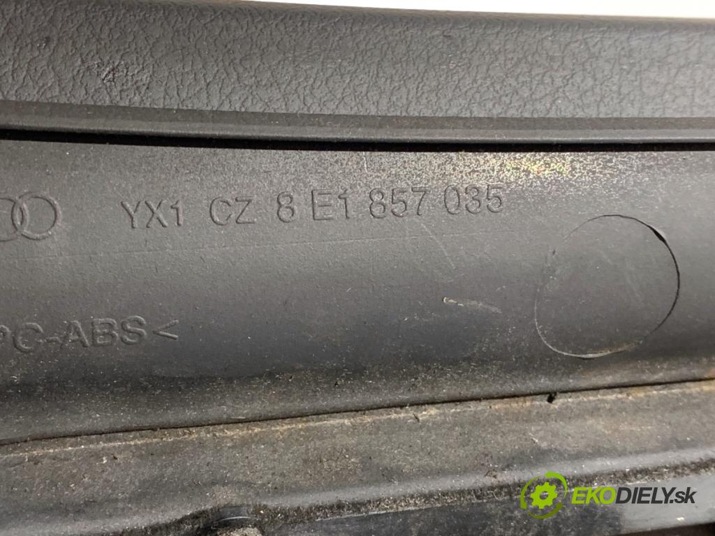 AUDI A4 B6 sedan 2004 96 kW 1.9 TDI 1896 Priehradka, kastlík spolujazdca 8E1857035C (Priehradka (kastlík))