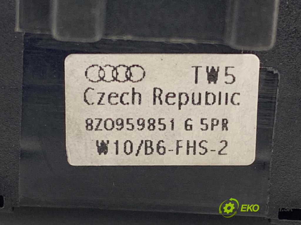 AUDI A4 B6 sedan 2004 96 kW 1.9 TDI 1896 Prepínač okien 8Z0959851G (Prepínacie páčky pod volantom)