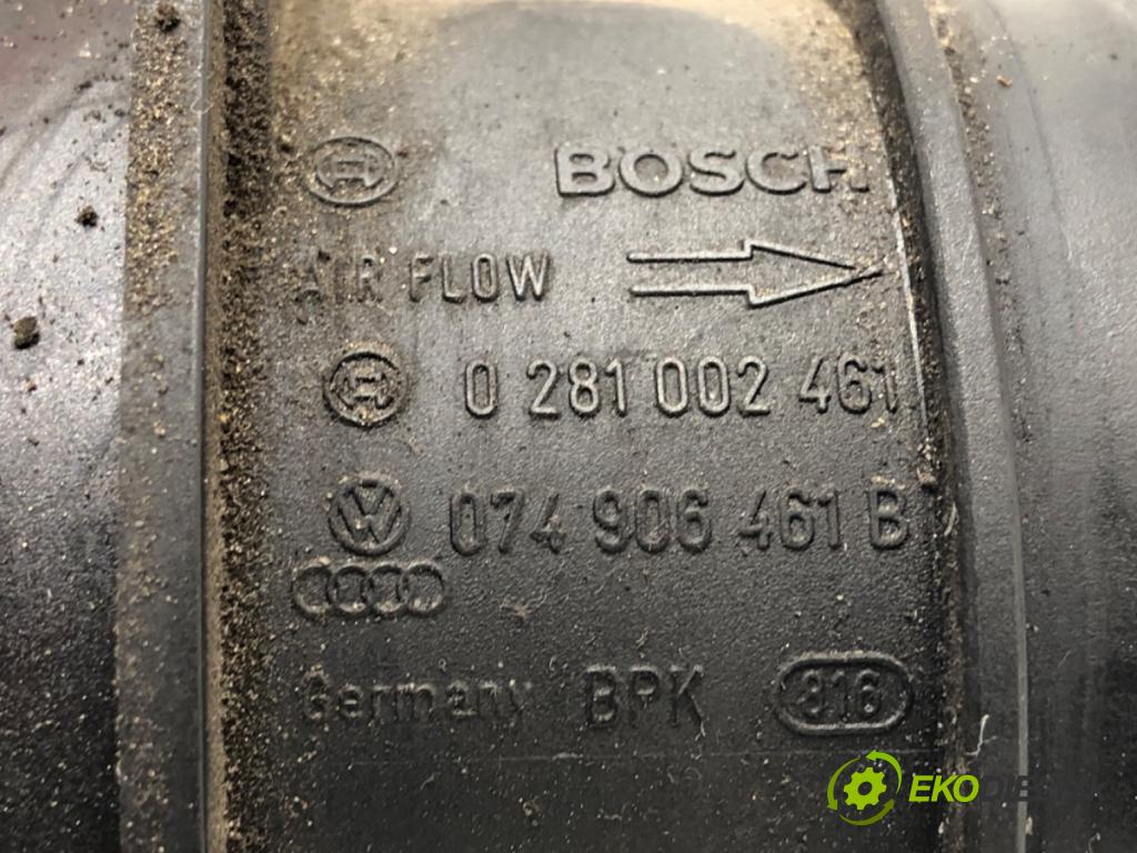 AUDI A4 B6 sedan 2004 96 kW 1.9 TDI 1896 Váha vzduchu 074906461B (Váha vzduchu)
