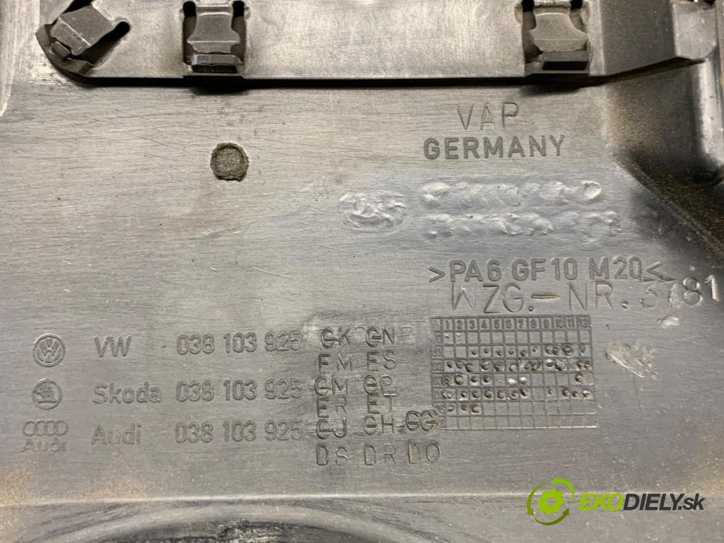 AUDI A4 B6 sedan 2004 96 kW 1.9 TDI 1896 Kryt Motor 038103925 (Kryt motora)