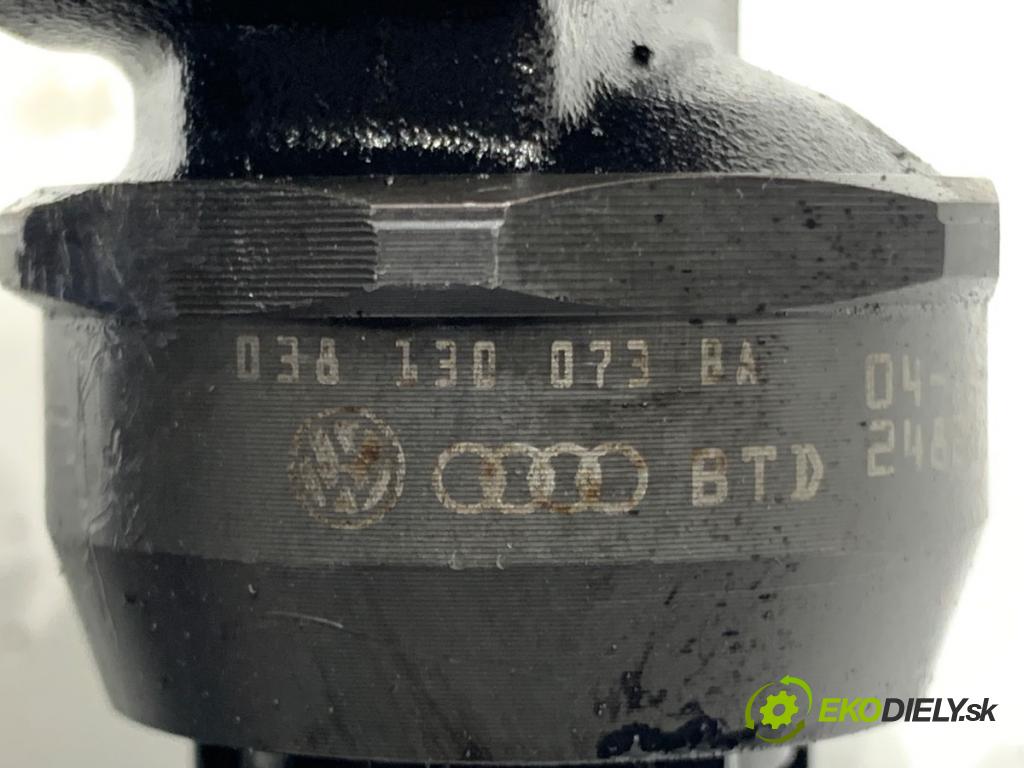 AUDI A4 B6 sedan 2004 96 kW 1.9 TDI 1896 vstříkovač 038130073BA (Vstřikovač paliva)
