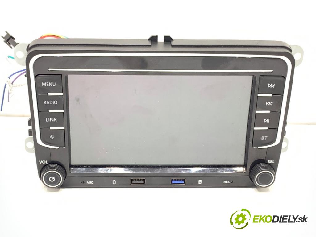 VW GOLF V liftback 2007 77 kW 1.9 TDI 1896 RADIO  (Audio zariadenie)