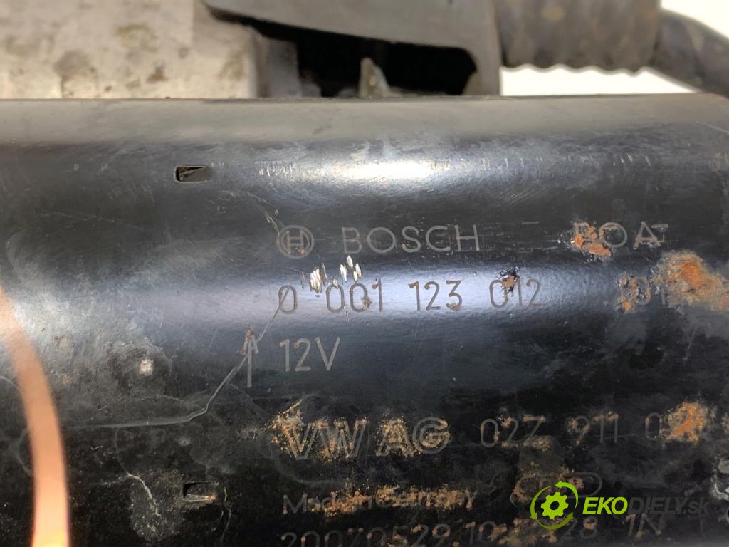 VW GOLF V liftback 2007 77 kW 1.9 TDI 1896 startér 0001123012 (Startér)