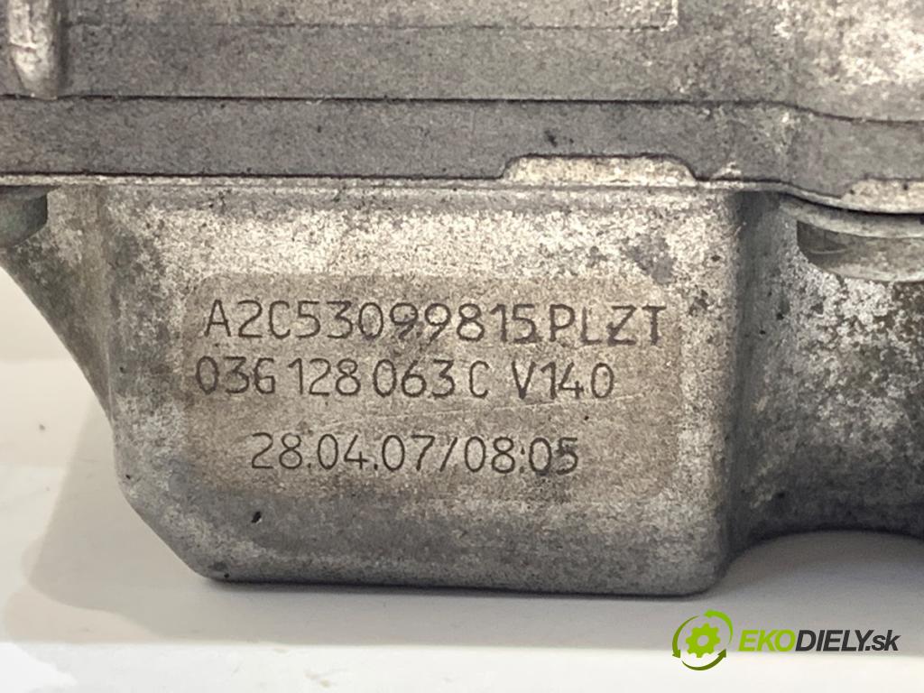 VW GOLF V liftback 2007 77 kW 1.9 TDI 1896 Škrtiaca klapka 03G128063C (Škrtiaca klapka)