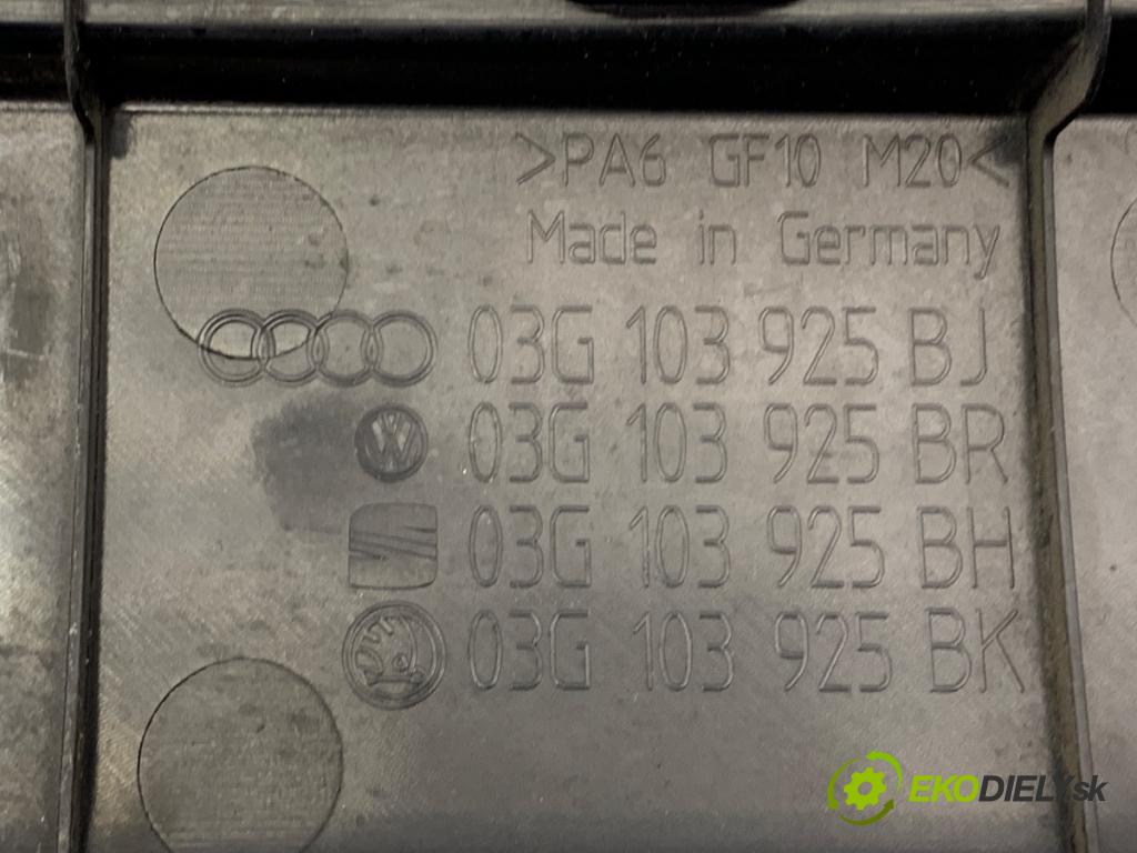 VW GOLF V liftback 2007 77 kW 1.9 TDI 1896 Kryt Motor 03G103925BJ (Kryt motora)