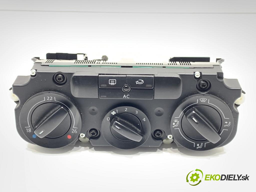 VW GOLF V liftback 2007 77 kW 1.9 TDI 1896 Panel ovládania kúrenia  (Prepínacie páčky pod volantom)