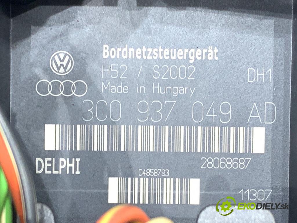 VW GOLF V liftback 2007 77 kW 1.9 TDI 1896 Modul BORDNETZ 3C0937049AD (Riadiaca jednotka ostatné)