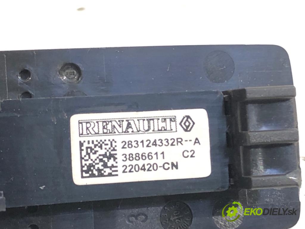 RENAULT CLIO V liftback 2020 74 kW 1.0 TCe 100 (B7MT) 999 reproduktor MIKROFON: 283124332R