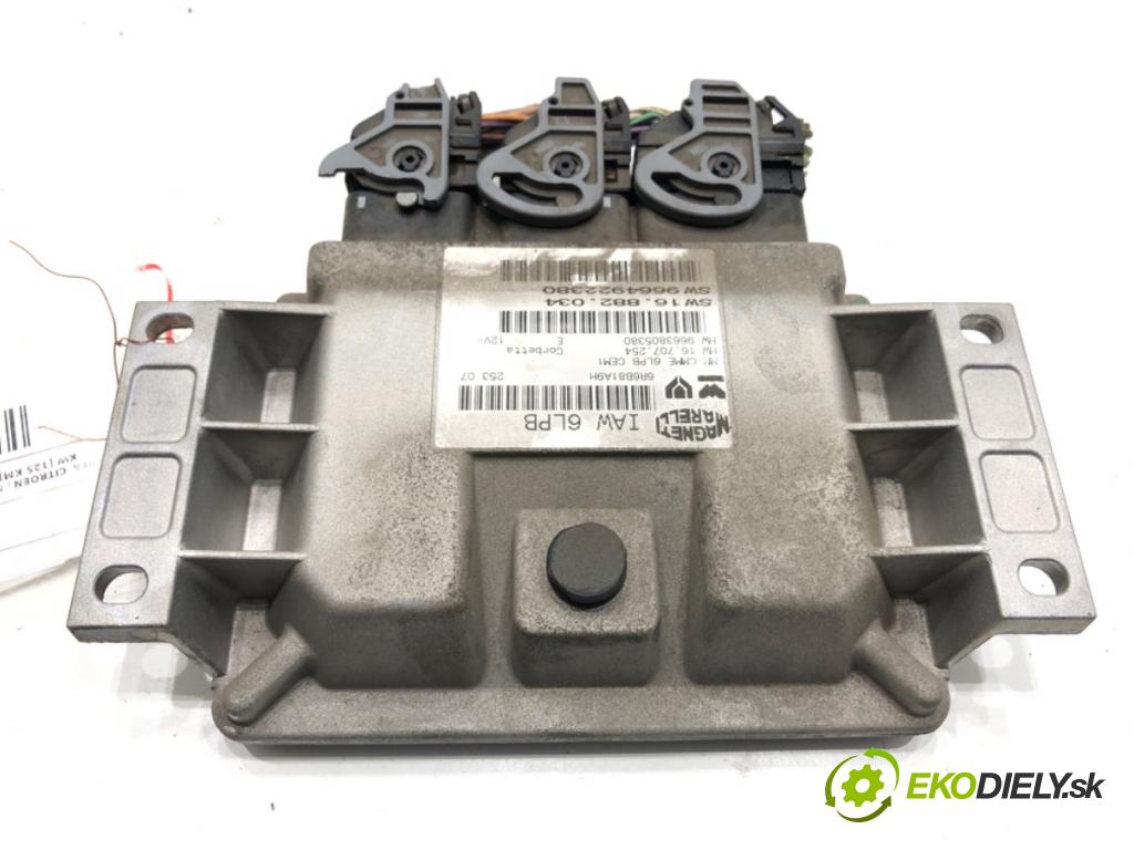 CITROEN C5 II liftback 2007 92 kW 1.8 16V 1749 riadiaca jednotka Motor 9664922380 (Riadiaca jednotka)