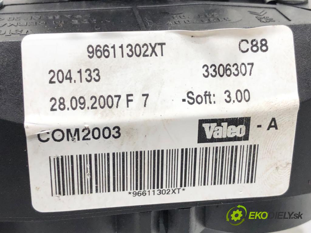 CITROEN C5 II liftback 2007 92 kW 1.8 16V 1749 Prepínač kombinovaný 96611302XT (Prepínacie páčky pod volantom)