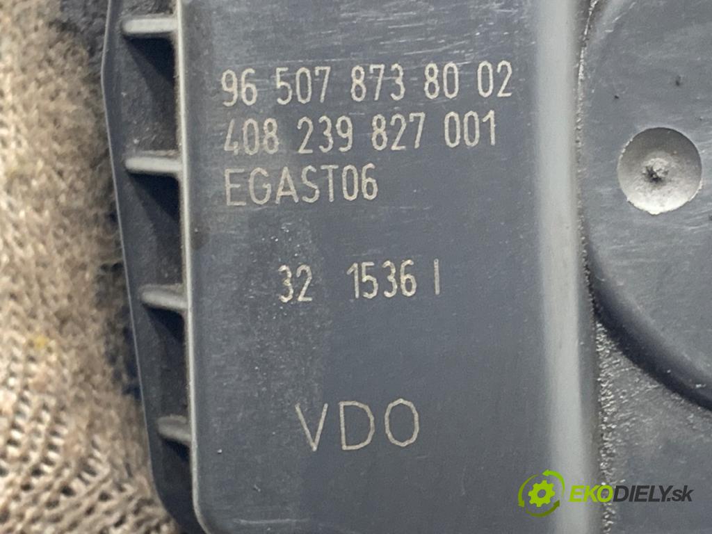 CITROEN C5 II liftback 2007 92 kW 1.8 16V 1749 Škrtiaca klapka 9650787380 (Škrtiaca klapka)