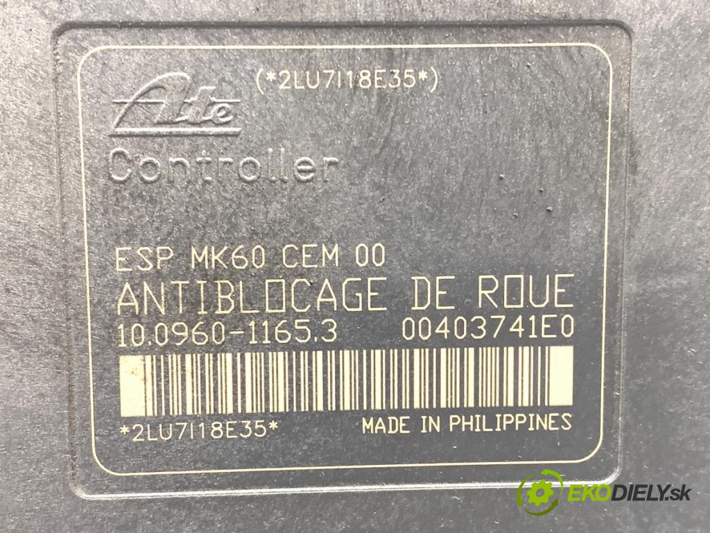 CITROEN C5 II liftback 2007 92 kW 1.8 16V 1749 Pumpa ABS 9659770580 (Pumpa ABS)