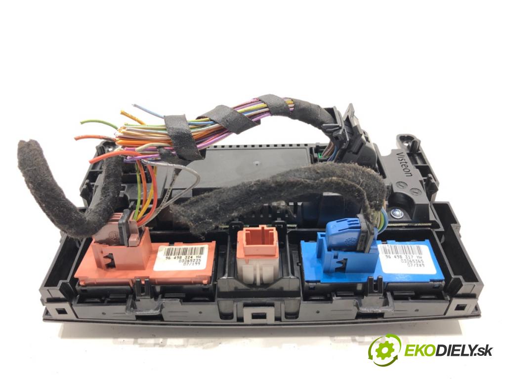 CITROEN C5 II liftback 2007 92 kW 1.8 16V 1749 Panel ovládania kúrenia 96498317YW (Prepínacie páčky pod volantom)