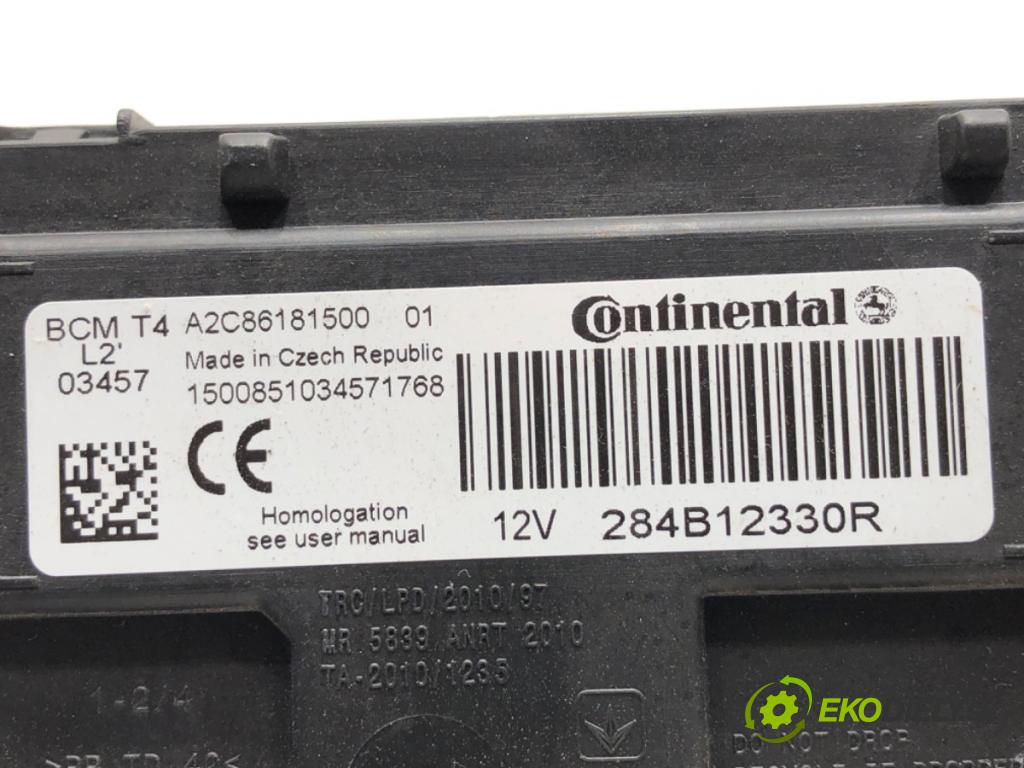 DACIA DUSTER SUV 2013 92 kW 1.2 TCe 125 1197 Modul BCM 284B12330R (Riadiaca jednotka ostatné)