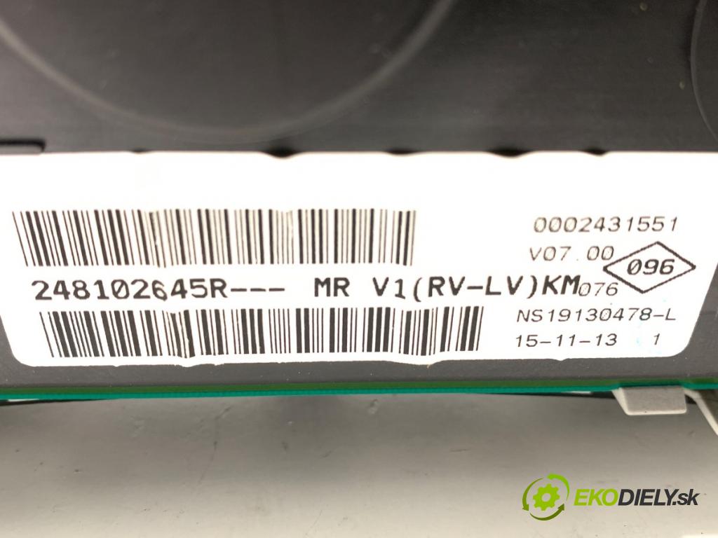 DACIA DUSTER SUV 2013 92 kW 1.2 TCe 125 1197 Prístrojovka 248102645R (Prístrojová doska)