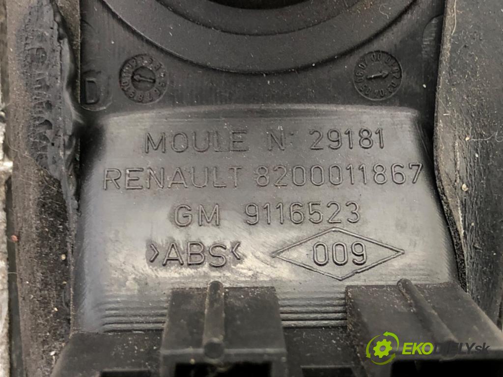 OPEL VIVARO A Autobus 2002 74 kW 1.9 DTI (F7, J7, A07) 1870 Prepínač okien 8200011867 (Prepínacie páčky pod volantom)