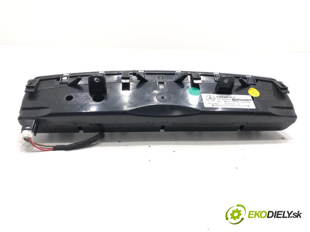 MERCEDES-BENZ CLS coupe 2018 320 kW AMG CLS 53 EQ Boost 4-matic+ (257.361) 2999 Panel ovládania kúrenia A2139054907 (Prepínacie páčky pod volantom)