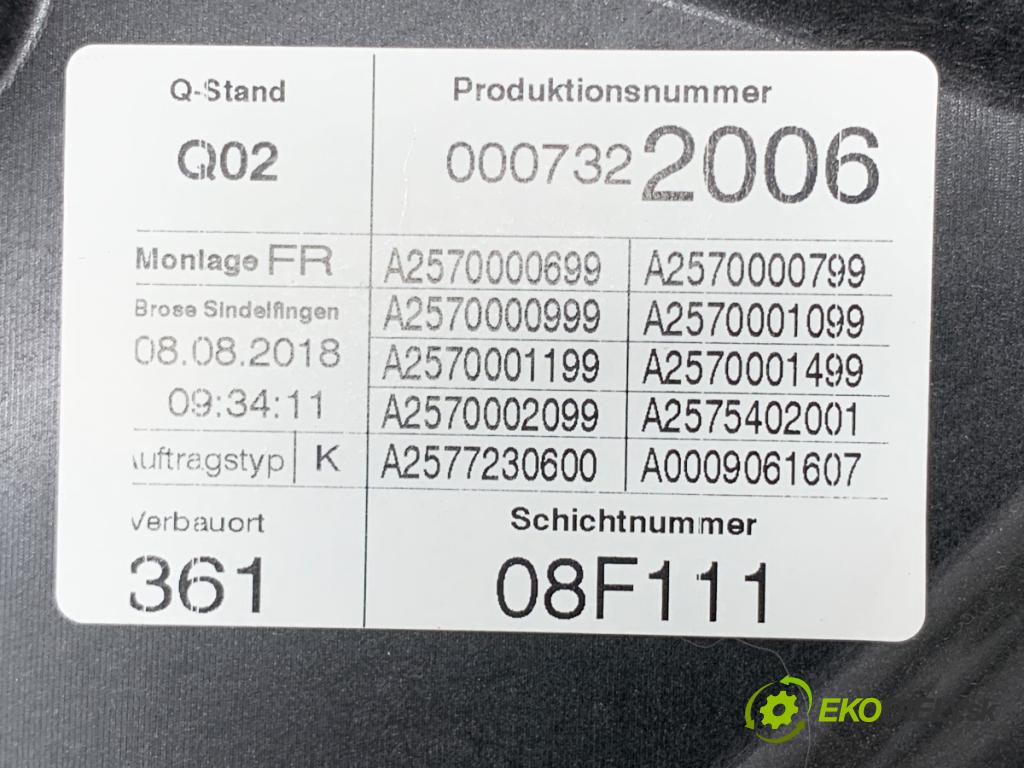 MERCEDES-BENZ CLS coupe 2018 320 kW AMG CLS 53 EQ Boost 4-matic+ (257.361) 2999 Mechanizmus okna pravy predný A2570000699