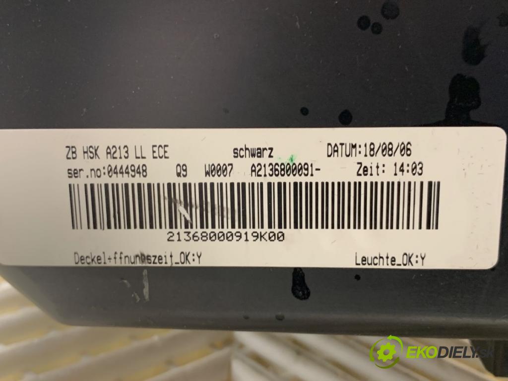 MERCEDES-BENZ CLS coupe 2018 320 kW AMG CLS 53 EQ Boost 4-matic+ (257.361) 2999 přihrádka kastlík spolujezdce 2136800091 (Přihrádka (kastlík))