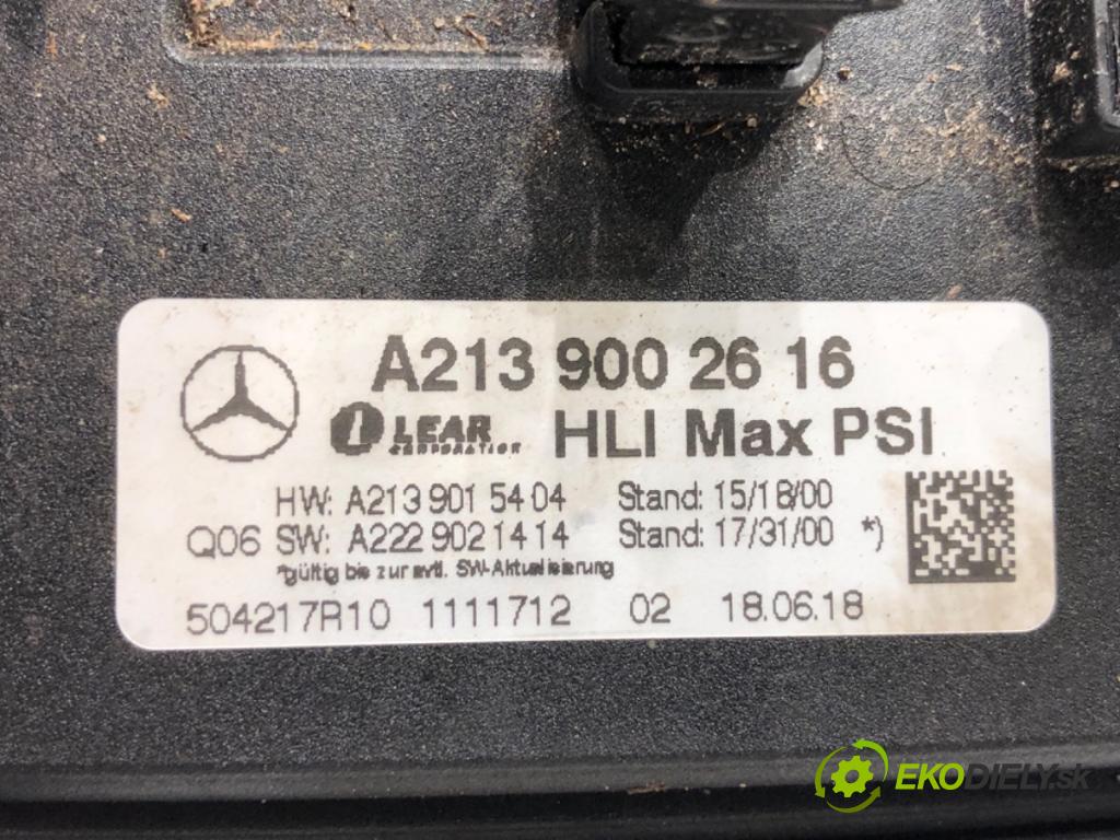 MERCEDES-BENZ CLS coupe 2018 320 kW AMG CLS 53 EQ Boost 4-matic+ (257.361) 2999 Menič XENON A2139002616 (Riadiaca jednotka xenónu)