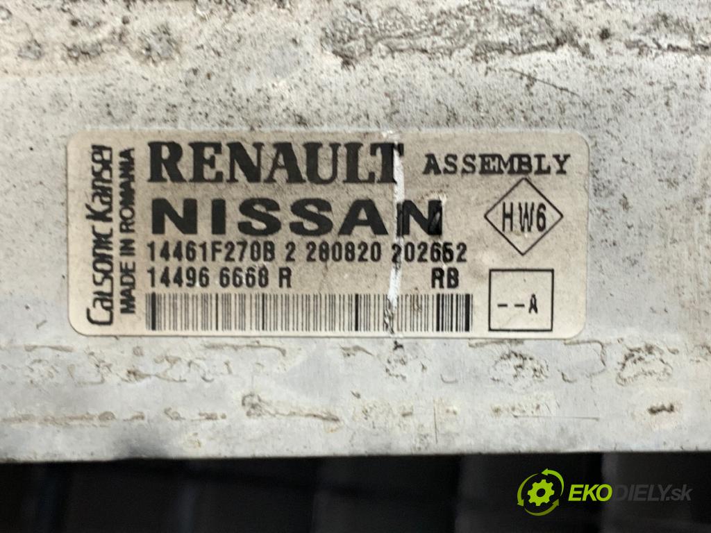 RENAULT CLIO V liftback 2020 74 kW 1.0 TCe 100 (B7MT) 999 intercooler 144966668R (Intercooler (chladič stlačeného vzduchu))