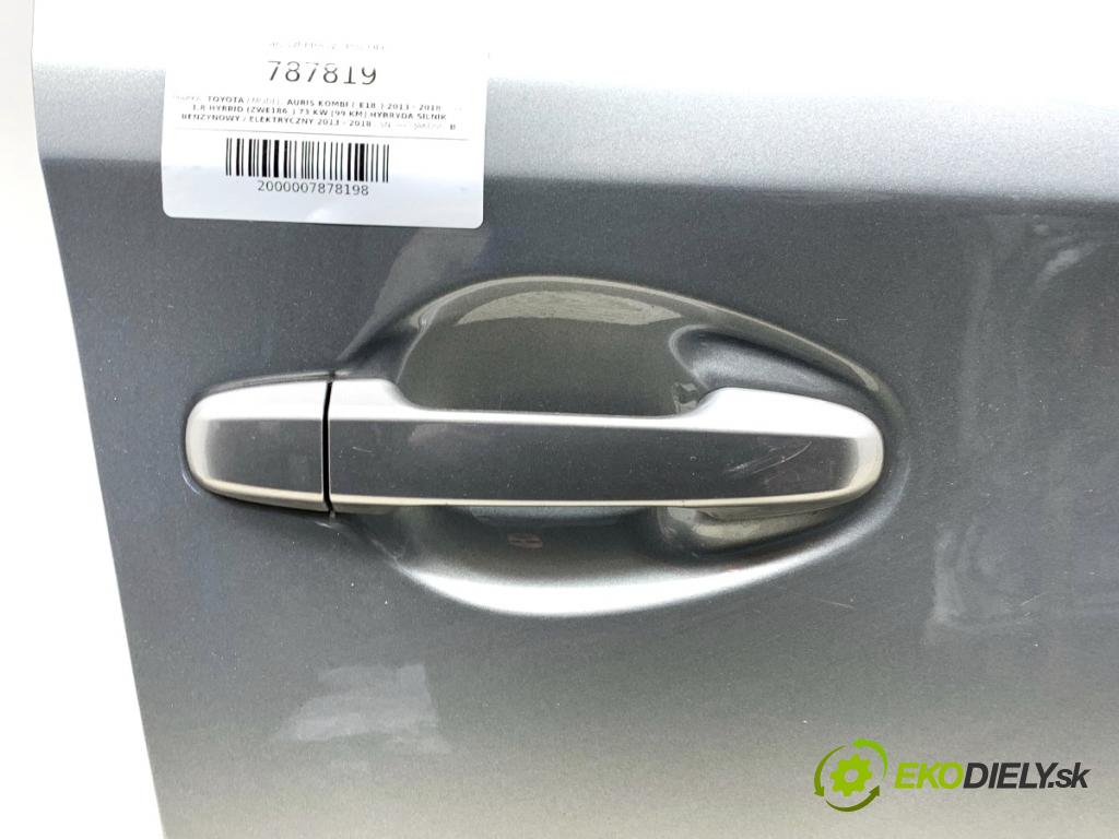 TOYOTA AURIS II Kombi 2017 73 kW 1.8 Hybrid (ZWE186_) 1798 Dvere pravy predný 1G6