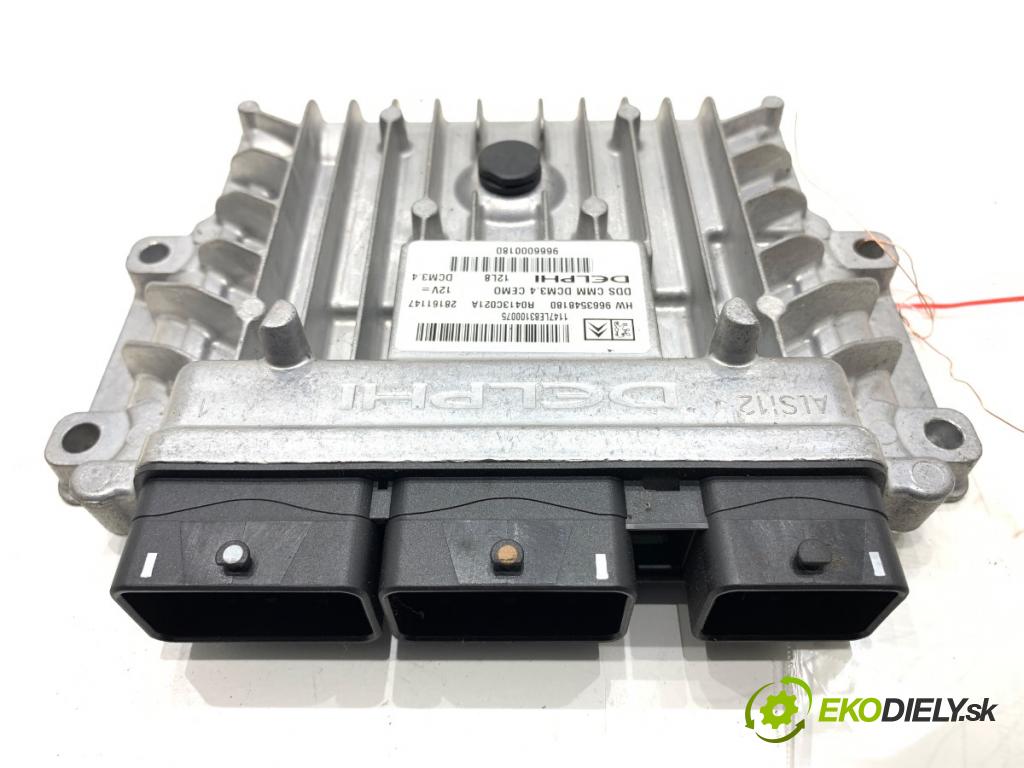 CITROEN C5 III sedan 2009 100 kW 2.0 HDi (RDRHDA) 1997 riadiaca jednotka Motor 9666000180 (Riadiaca jednotka)